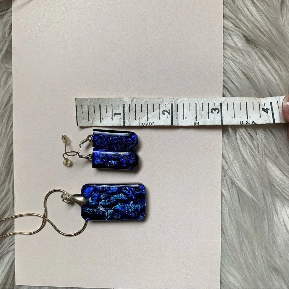 Elegant Blue Jewelry Set - Picture 13 of 14